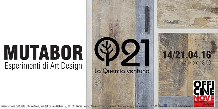 Mutabor. Esperimenti di art design